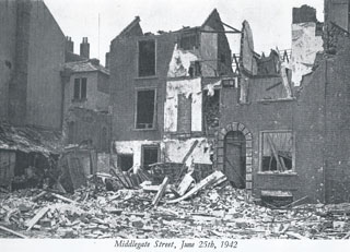 Middlegate Street June 25th 1942